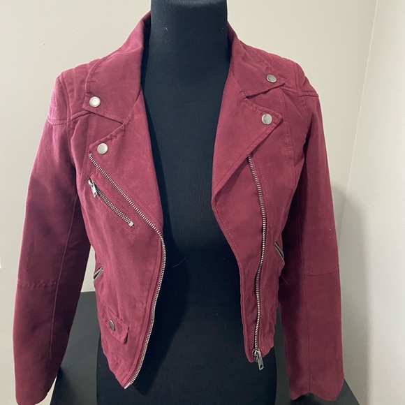 Jacket for women, size US 4, red wine. - Picture 4 of 4